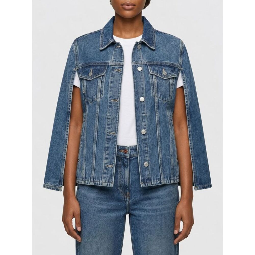 Cycle Women Cycle Cape Denim Jacket
